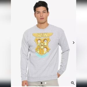 Rick And Morty Morty School Crewneck Sweatshirt - BoxLunch Exclusive